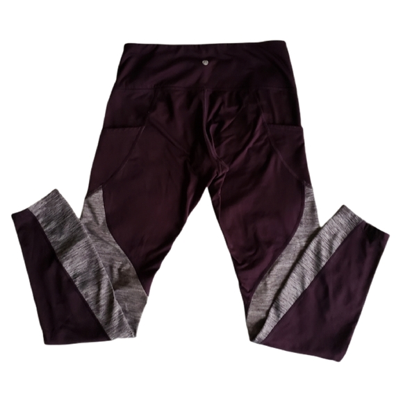 Apana Women's Purple/Grey Leggings Size Small NWOT - Picture 3 of 6